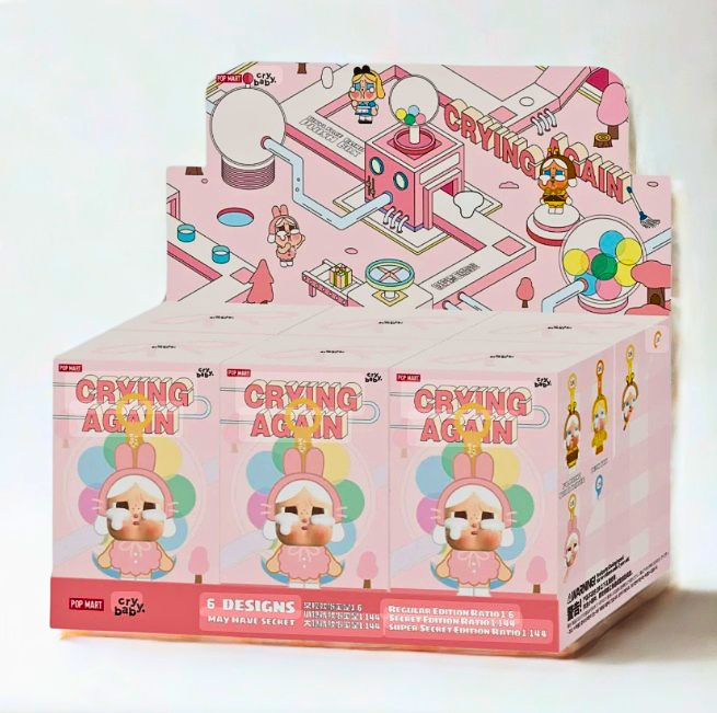 Crybaby Crying Again Series Blind Box | POP MART Collectible Plush
