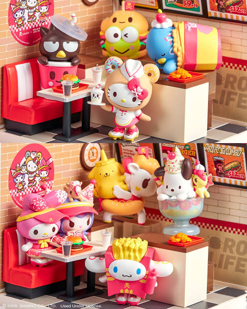 Tokidoki Hello Kitty and Friends Fast Food Blind Box