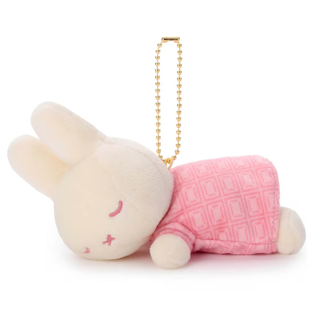 Miffy : Sleeping Friend Pinky Keychain