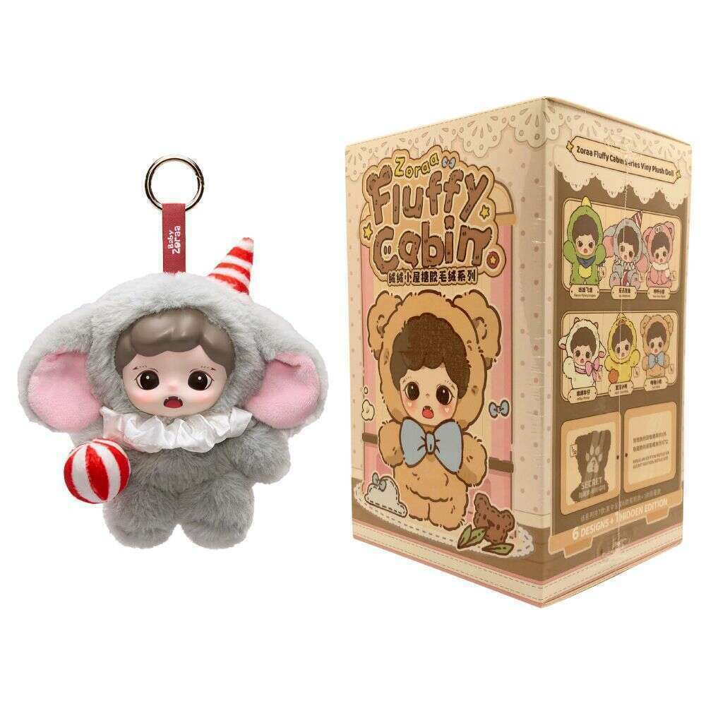 TNTSPACE Zoraa Fluffy Cabin Series Viny Plush Doll Blind Box – Ellicor