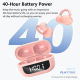 Open EarRing Bluetooth Earbuds Pink