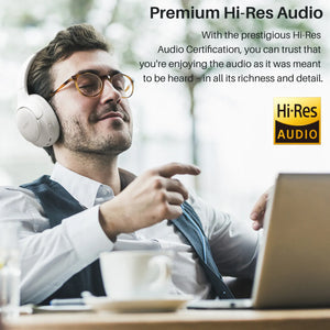 H10 Bluetooth Headphones White
