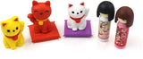 Blister Eraser, Kokeshi & Maneki Neko