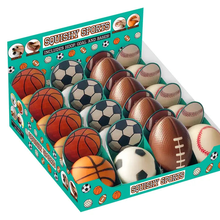 Squishy Sports Stress Ball