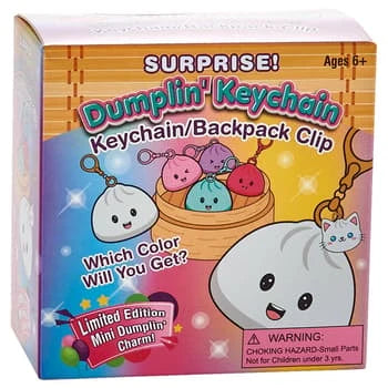 Surprise Dumplin' Keychain/Backpack Clip