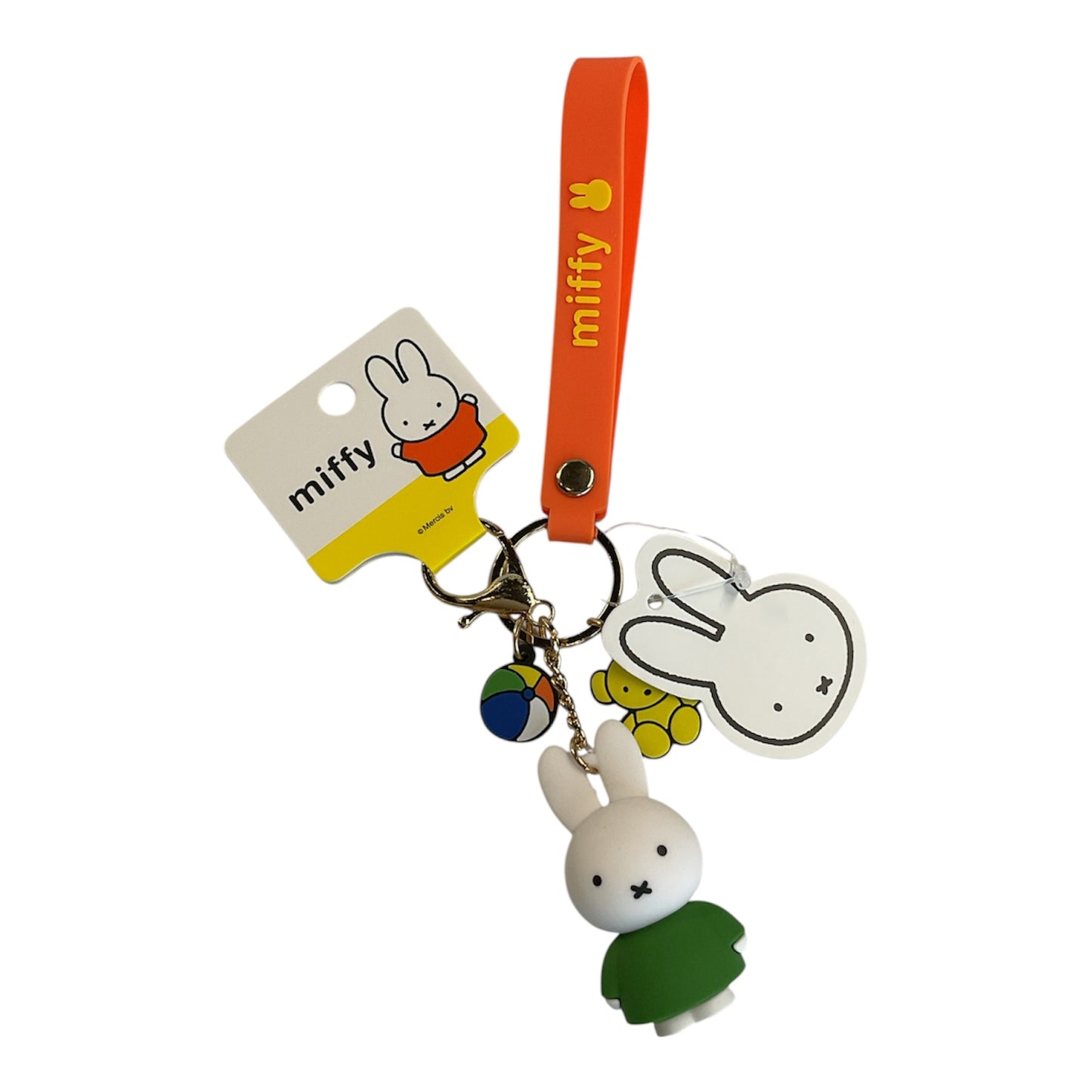 Green Miffy Keychain