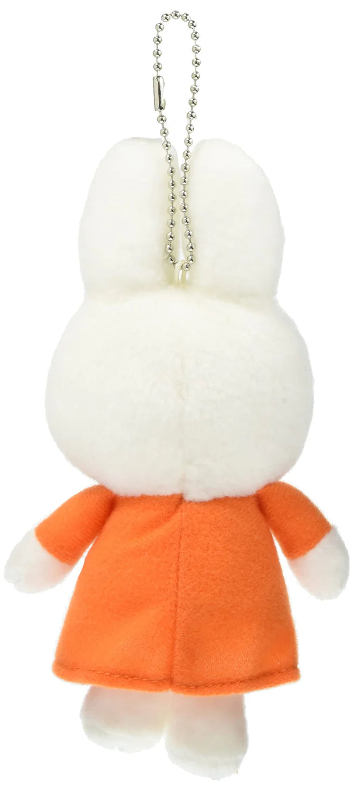 Miffy Orange Dress Plush Keychain