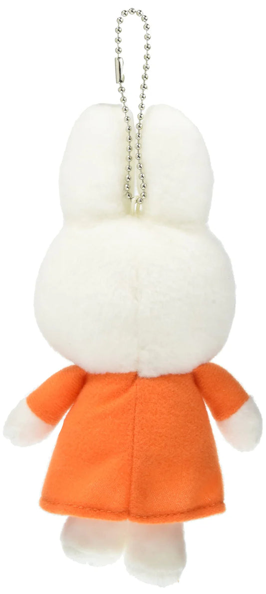 Miffy Orange Dress Plush Keychain