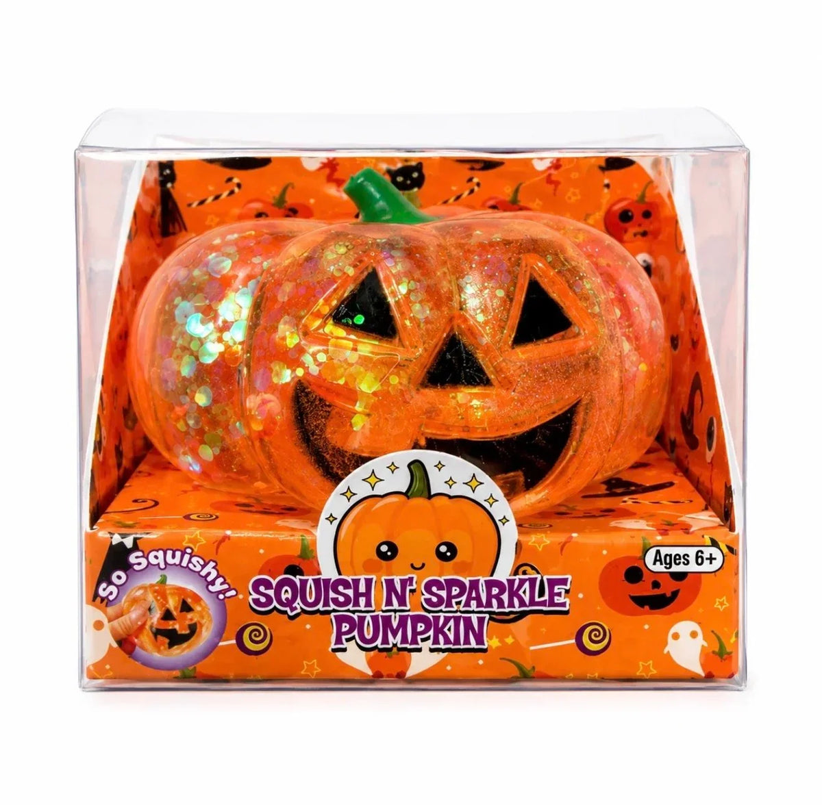 Squish N' Sparkle Pumpkin