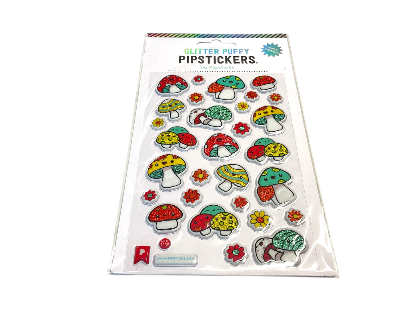 Pipstickers Puffy Fancy Mushrooms