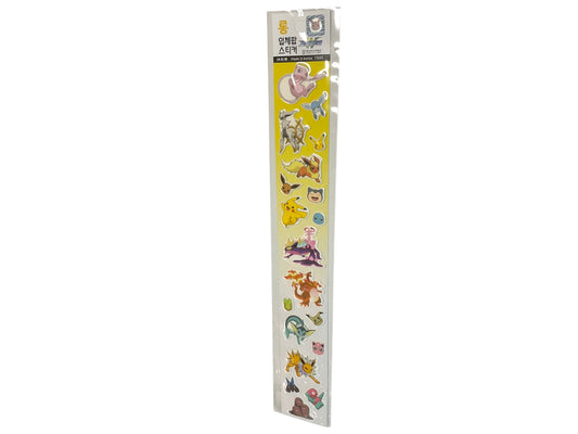 Pokemon Long Solid Sticker