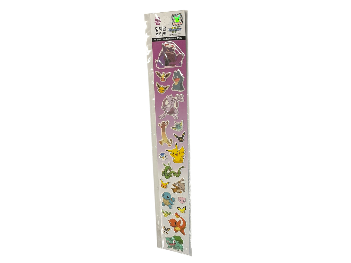 Pokemon Long Solid Sticker