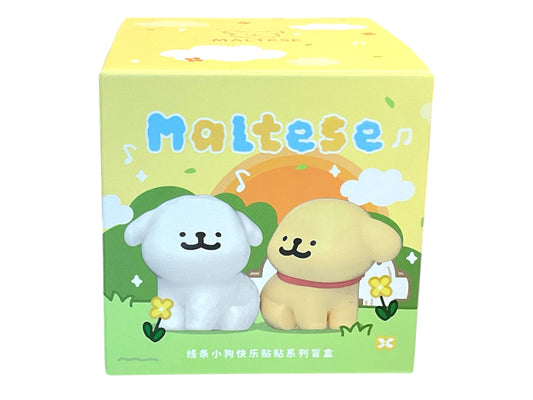 Funism Maltese Happy Snuggling Blind Box Series