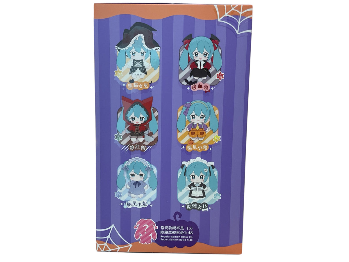Hatsune Miku Halloween themed doll ornament, blind box doll desktop decoration