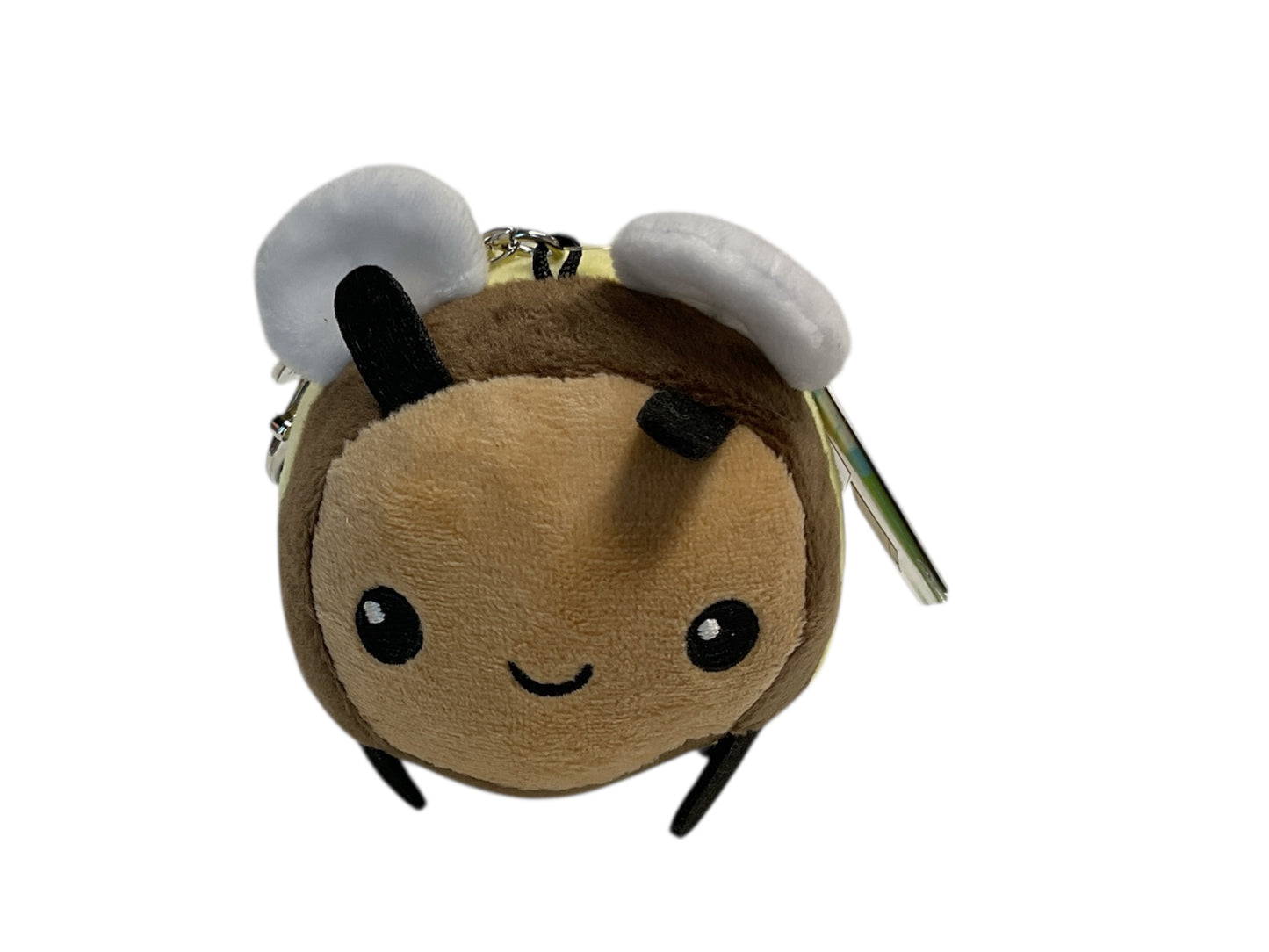 Micro Fuzzy Bumblebee keychain