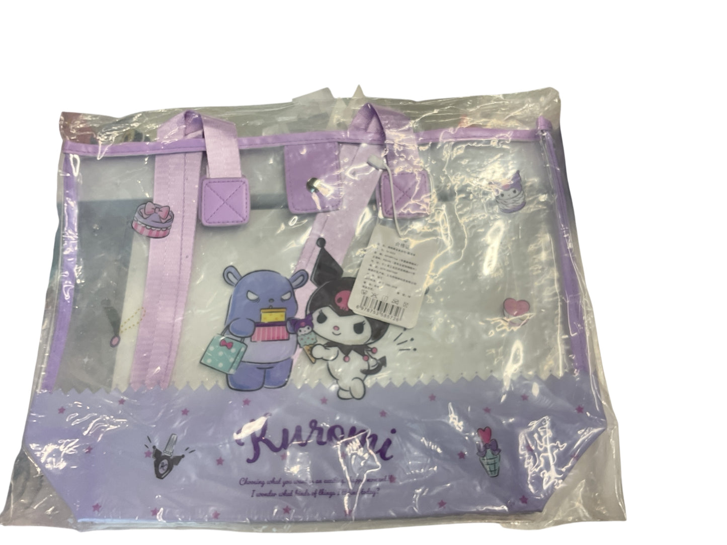 Kuromi Clear Jelly Shoulder Bag (TK-5033)