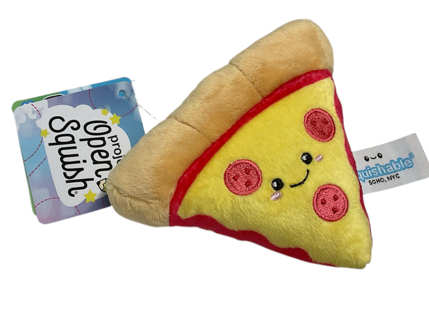 Micro Comfort Food Pizza Keychain