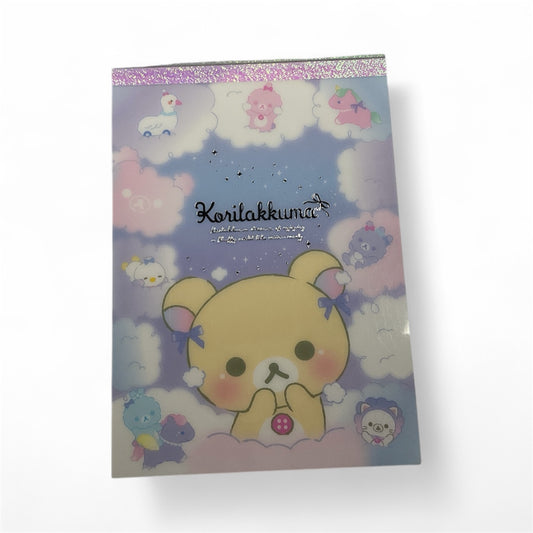 Korilakkuma notebook (purple)