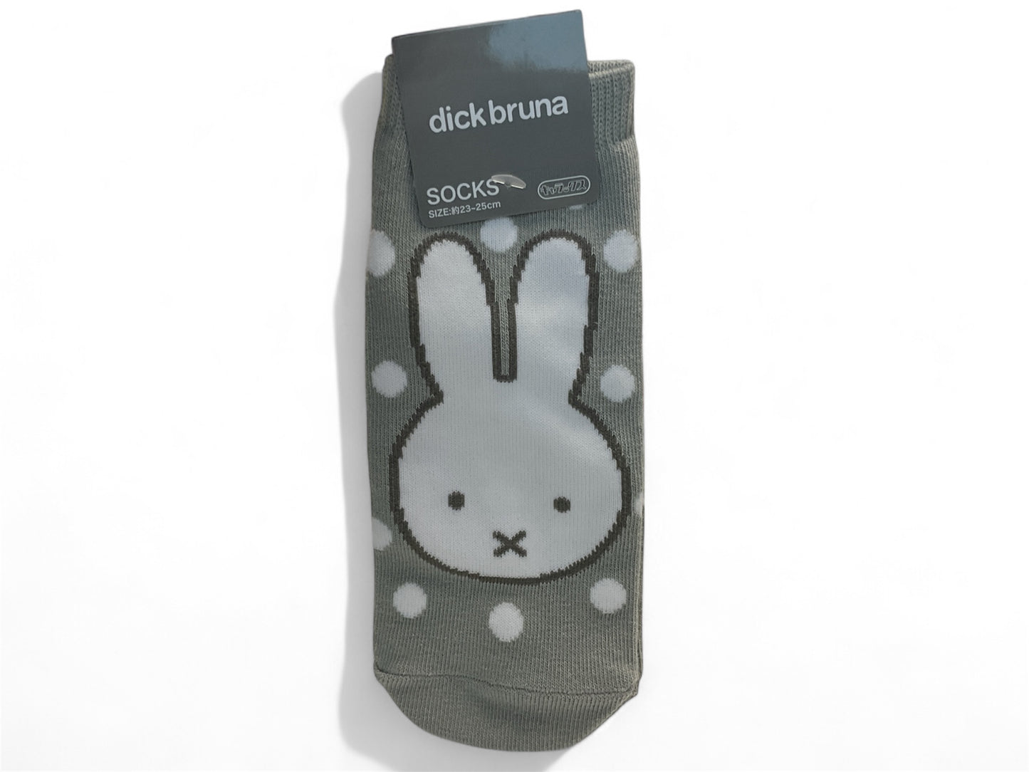 Dick Bruna Miffy Socks - Gray