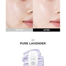 EITHER& pebble uv tone-up essence 02 pure lavender