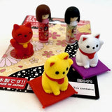 Blister Eraser, Kokeshi & Maneki Neko