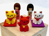 Blister Eraser, Kokeshi & Maneki Neko