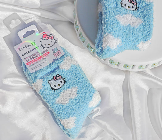 The Creme Shop x Hello Kitty Pluffy Soft! Infused Cozy Socks