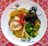 Japanese rich soy sauce ramen