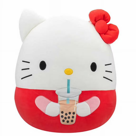 Squishmallow Boba Hello Kitty Plush