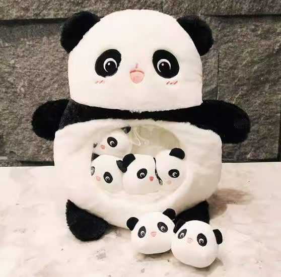 AiJoyTop Bag of Pandas Pillow