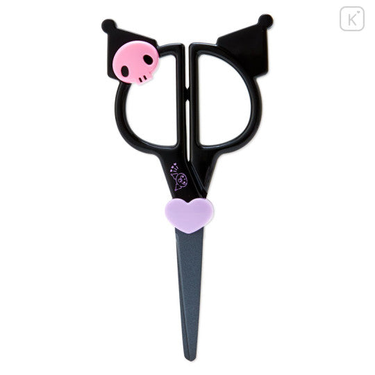 Japan Sanrio Original Face Scissors - Kuromi