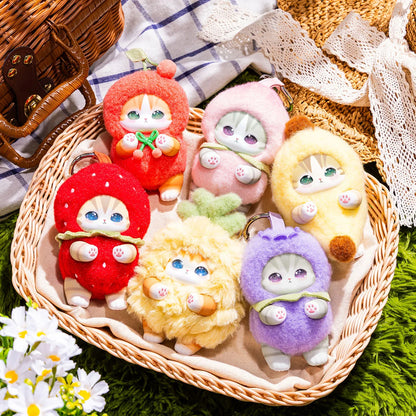 Kiramekko Mofusand Fruity Kittens Collectible Plush Blind Box