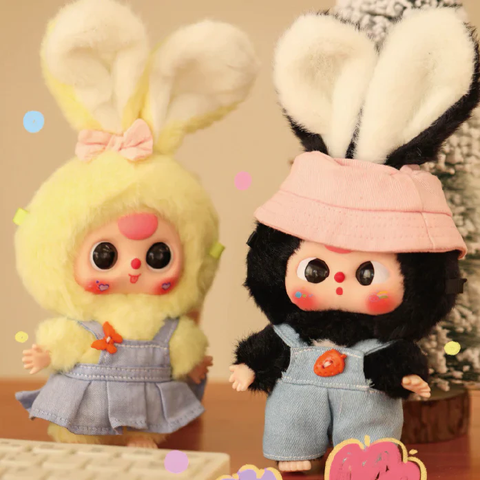 Baby Three Macaron Rabbit Plush Series Blind Box