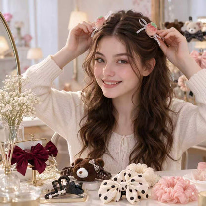 AiLike Strawberry Hair Ties