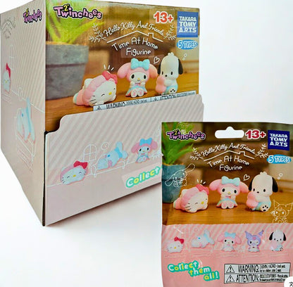 Hello Kitty and Friends Time at Home Figurine Twinchees