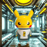 Team Galactic Villain Pikachu Figure