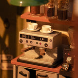 RoLife DIY Miniature House Slow Life Café