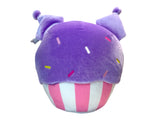 Hello Kitty and Kuromi 8" Cupcake Plushies