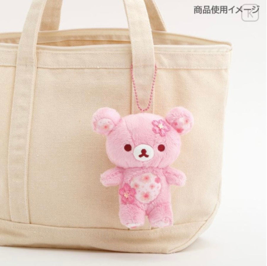 Pink San-X Rilakkuma Korilakkuma Sakura Plush