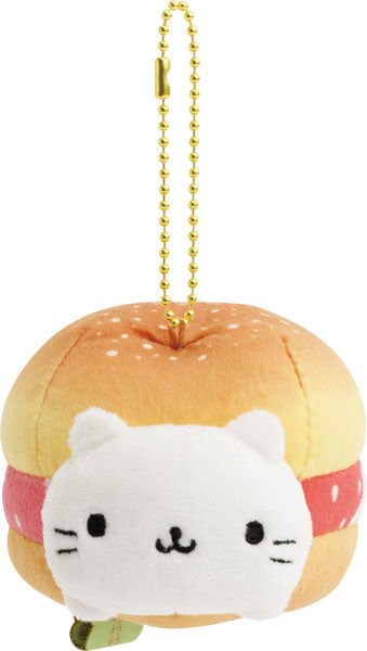 Nyannyannyanko Always Together Plush Cream Puff Nyanko Keychain