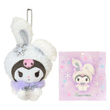 Kuromi : Christmas Snow Rabbit & Candy Ramune keychain