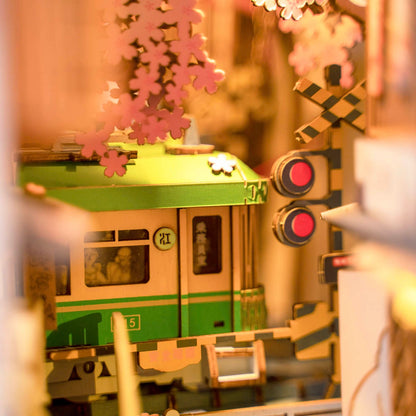 RoLife DIY Miniature House Sakura Densya