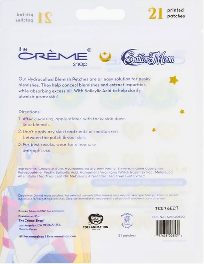 THE CREME SHOP Anti-blemish patches Sailor Moon Kawaii Love