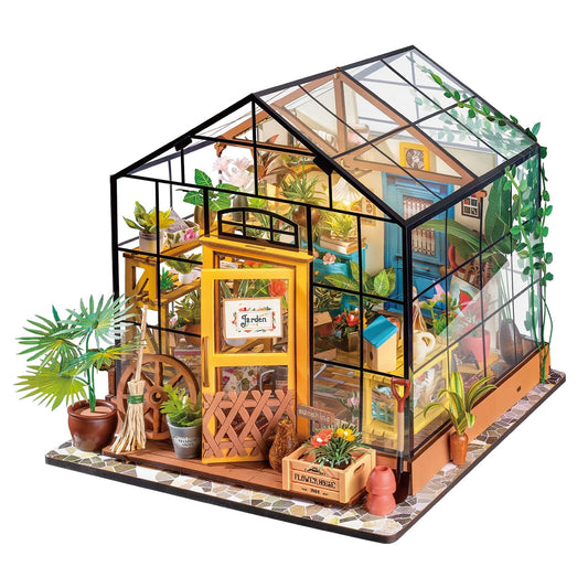 RoLife DIY Miniature House Cathy's Flower House