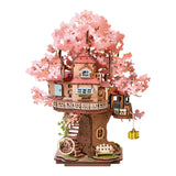 RoLife DIY Miniature House Sakura Tree House