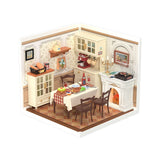 RoLife Warm Dining Room Miniature House