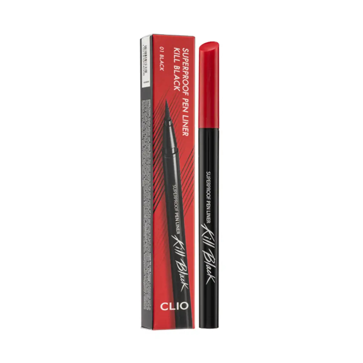 Clio Superproof Pen Liner #01black Eyeliner Liquid Pen