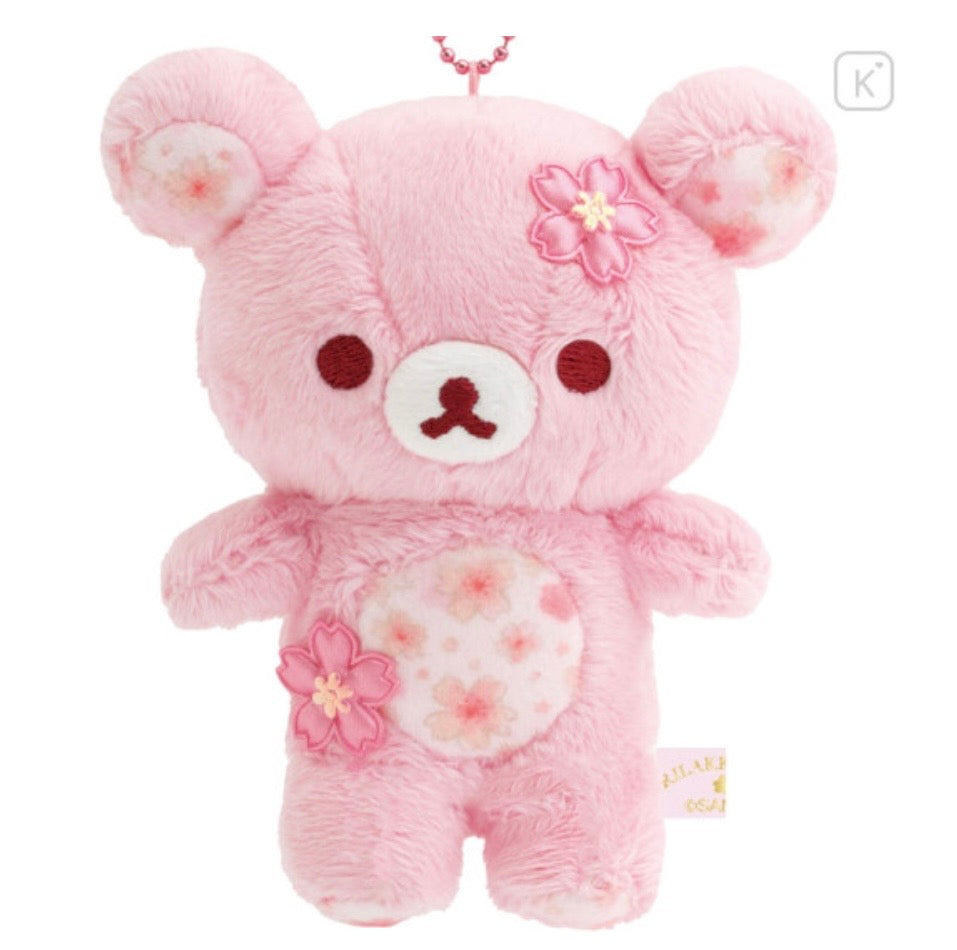 Pink San-X Rilakkuma Korilakkuma Sakura Plush