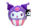 Hello Kitty and Kuromi 8" Cupcake Plushies