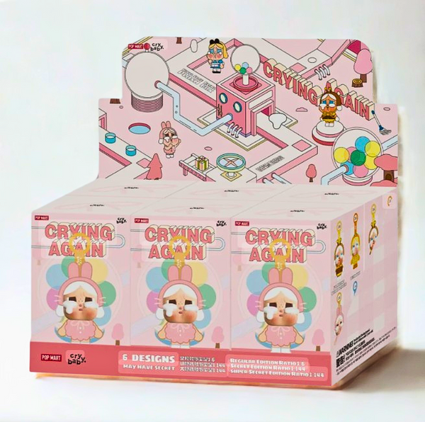 CRYBABY Crying Again 【アソートボックス】 Crybaby Crying Again Series Blind Box | POP MART Collectible Plush